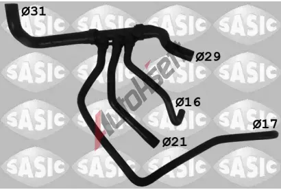 SASIC Hadice chladie SAS SWH4329, SWH4329