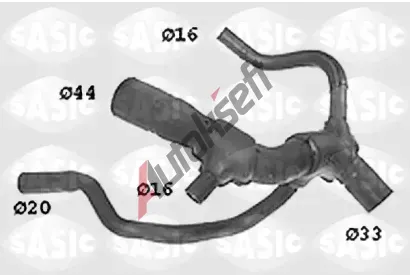 SASIC Hadice chladie SAS SWH6653, SWH6653