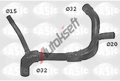 SASIC Hadice chladie SAS SWH6655, SWH6655