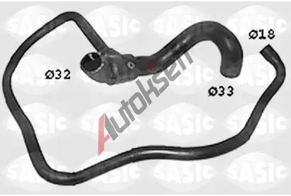 SASIC Hadice chladiče SAS SWH6763, SWH6763 SASIC Hadice chladiče SAS SWH6763, SWH6763