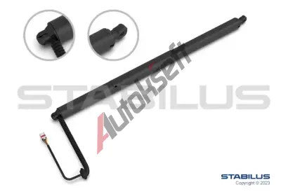 STABILUS Elektromotor, zadn dvee // POWERISE SBL 823161, 823161