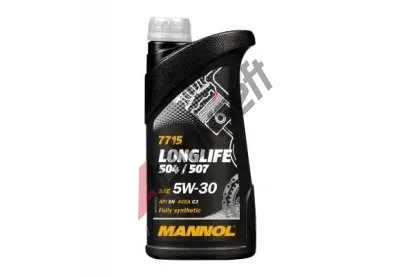 SCT - MANNOL Motorov olej MANNOL 7715 LONGLIFE 504/507 SCT MN7715-1, MN7715-1