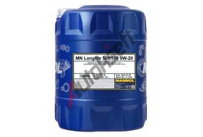 SCT - MANNOL 7722 LONGLIFE 508/509 0W-20 20 l SCT MN7722-20, MN7722-20