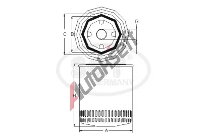 SCT - MANNOL Olejov filtr SCT SM 111, SM 111
