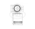 SCT - MANNOL Olejov filtr SCT SM 119, SM 119