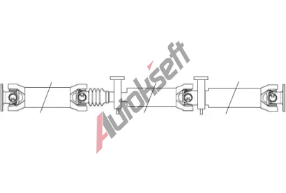 SPIDAN Kloubov� h��del pohonu n�pravy SD GKNP30014, GKNP30014