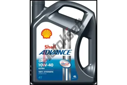 SHELL Advance 4T Ultra 10W-40 (SN/MA2) 4 l SH 550053586, 10W-40