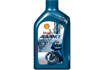 SHELL Advance 4T AX7 15W-50 (SM/MA2) 1 l SH 550053817, 15W-50