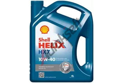 SHELL Motorov olej Helix HX7 10W-40 4 l SH 550070333, 10W-40
