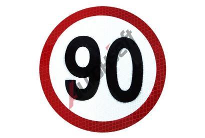 SHERON Reflexn� samolepka 90 km/h SHR 6621007, 6621007