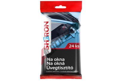 SHERON Ubrousky na sklo 24 ks SHR 1720011, 1720011
