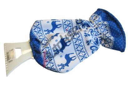 SHERON �krabka s rukavic� norsk� vzor modr� SHR 6613791B, 6613791B