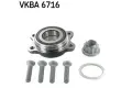 SKF Sada loiska kola ‐ SK VKBA6716