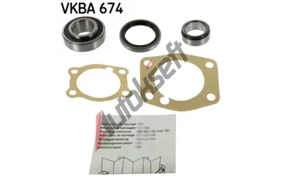 SKF Sada loiska kola SK VKBA674, VKBA 674