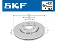 SKF Brzdov kotou - 256 mm SK VKBD80003V2, VKBD 80003 V2