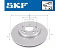 SKF Brzdov kotou - 288 mm SK VKBD80020V2, VKBD 80020 V2