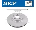 SKF Brzdov kotou - 300 mm SK VKBD80056V1, VKBD 80056 V1