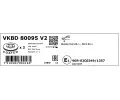 SKF Brzdov kotou SK VKBD80095V2, VKBD 80095 V2