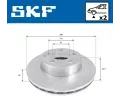 SKF Brzdov kotou SK VKBD80143V2, VKBD 80143 V2