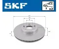 SKF Brzdový kotouč - 277 mm SK VKBD80152V2, VKBD 80152 V2