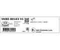 SKF Brzdov kotou SK VKBD80163V1, VKBD 80163 V1