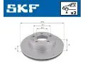 SKF Brzdov kotou - 276 mm SK VKBD80239V2, VKBD 80239 V2