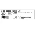 SKF Brzdov kotou - 276 mm SK VKBD80239V2, VKBD 80239 V2