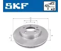 SKF Brzdov kotou SK VKBD80253V2, VKBD 80253 V2
