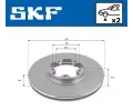 SKF Brzdov kotou - 276 mm SK VKBD80255V2, VKBD 80255 V2