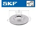 SKF Brzdov kotou SK VKBD80264V2, VKBD 80264 V2