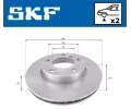 SKF Brzdový kotouč - 286 mm SK VKBD80276V2, VKBD 80276 V2