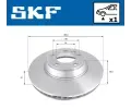 SKF Brzdov kotou - 300 mm SK VKBD80284V1, VKBD 80284 V1