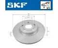 SKF Brzdov kotou SK VKBD80299V1, VKBD 80299 V1