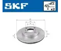 SKF Brzdov kotou - 235 mm SK VKBD80302V2, VKBD 80302 V2