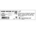SKF Brzdov kotou - 284 mm SK VKBD80306V2, VKBD 80306 V2
