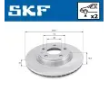SKF Brzdov kotou - 280 mm SK VKBD80319V2, VKBD 80319 V2