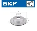 SKF Brzdov� kotou� 253 mm SK VKBD80347V2, VKBD 80347 V2