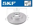SKF Brzdov� kotou� - 258 mm SK VKBD80351V2, VKBD 80351 V2