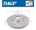 SKF Brzdový kotouč - 320 mm SK VKBD81054V1, VKBD 81054 V1
