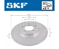 SKF Brzdov kotou - 290 mm SK VKBD90022S2, VKBD 90022 S2