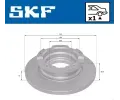 SKF Brzdový kotouč - 280 mm SK VKBD90045S1, VKBD 90045 S1