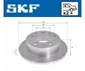 SKF Brzdov kotou - 280 mm SK VKBD90240S2, VKBD 90240 S2