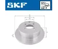 SKF Brzdov kotou - 262 mm SK VKBD90307S2, VKBD 90307 S2
