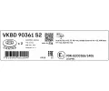 SKF Brzdový kotouč - 239 mm SK VKBD90361S2, VKBD 90361 S2