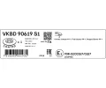 SKF Brzdový kotouč SK VKBD90619S1, VKBD 90619 S1