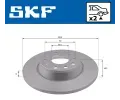 SKF Brzdový kotouč - 286 mm SK VKBD91289S2, VKBD 91289 S2