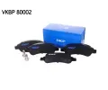 Sada brzdovch destiek SKF ‐ SK VKBP80002