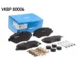 SKF Sada brzdovch destiek SK VKBP80006, VKBP 80006