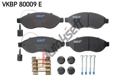 SKF Sada brzdovch destiek SK VKBP80009E, VKBP 80009 E