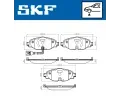 SKF Sada brzdovch destiek ‐ SK VKBP80018E